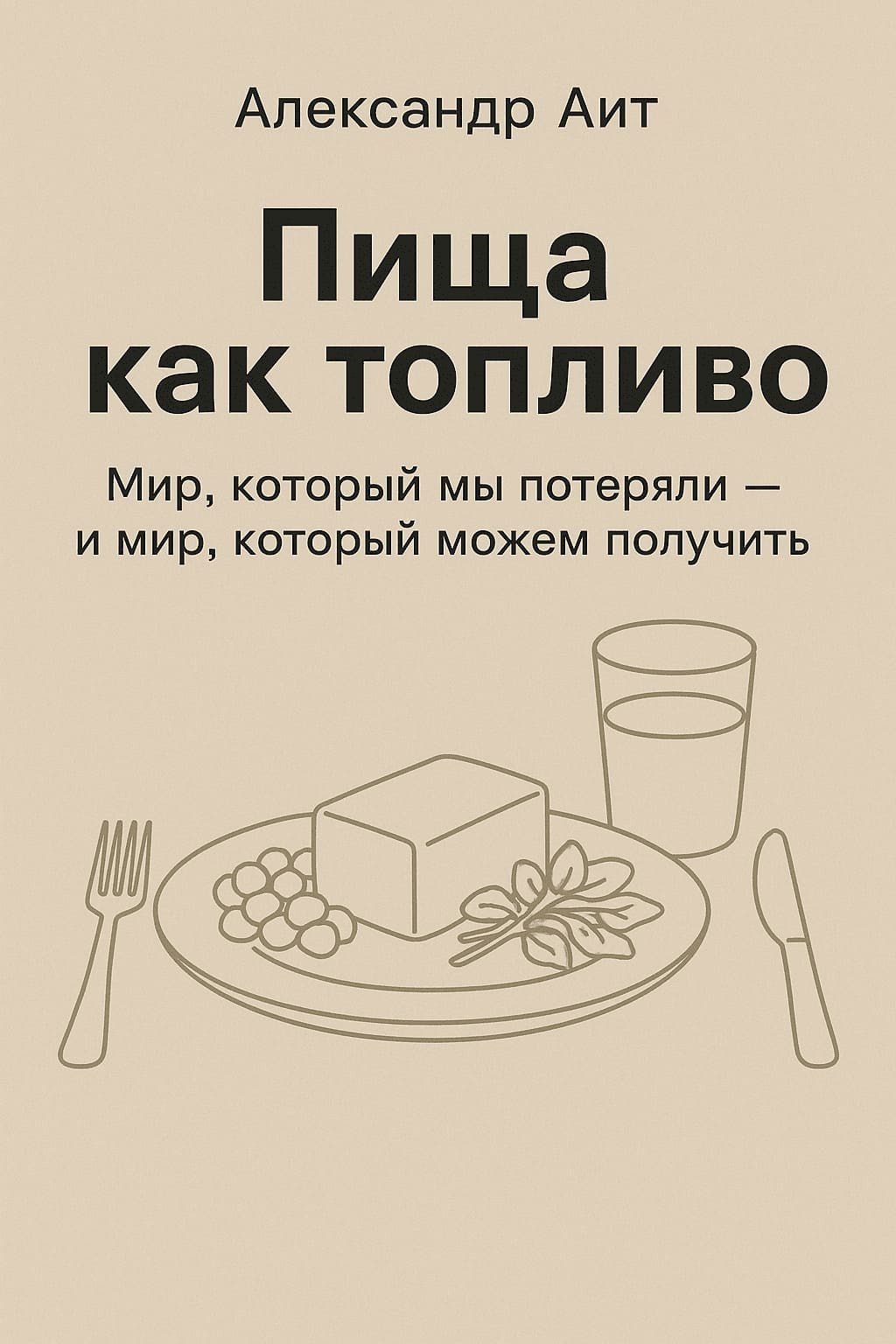 Обложка произведения Теория ОБВ пища как топливо