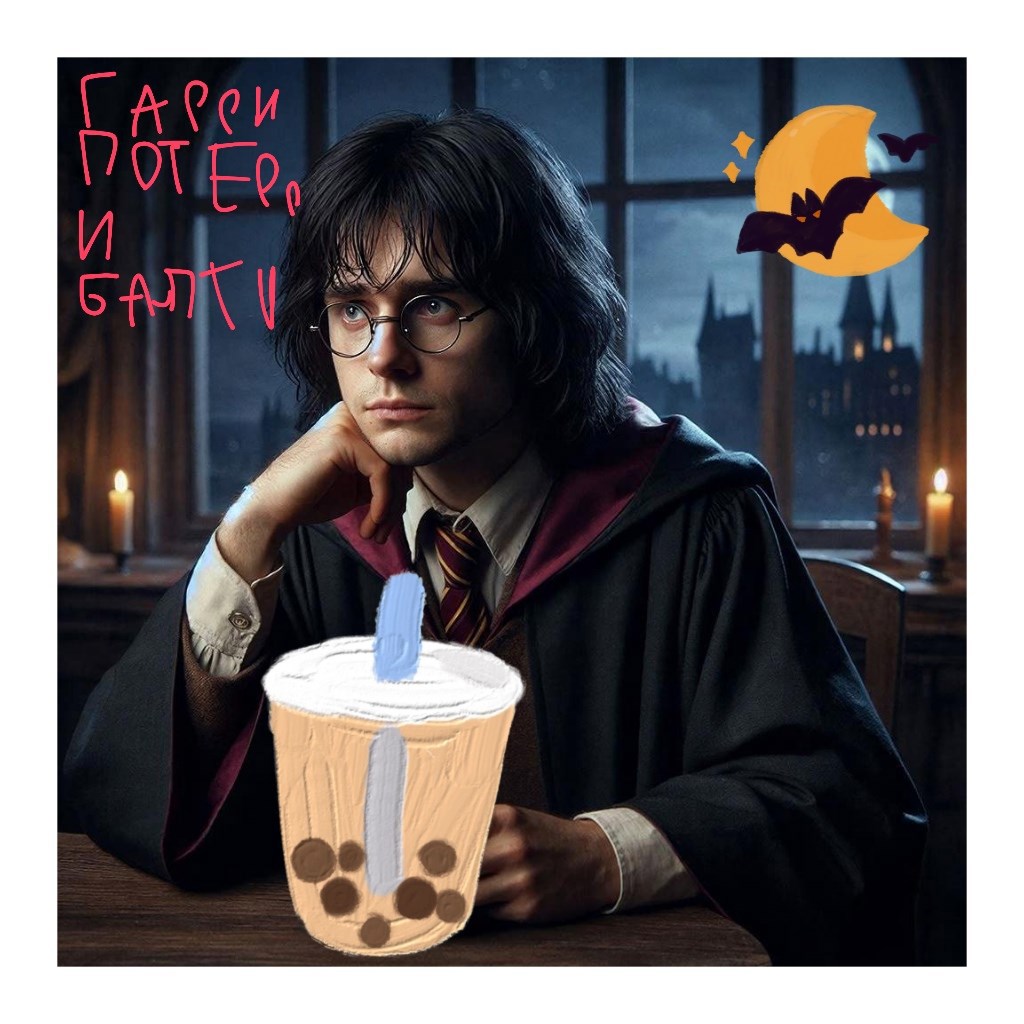 Обложка книги «Гарри Поттер и Баблти»