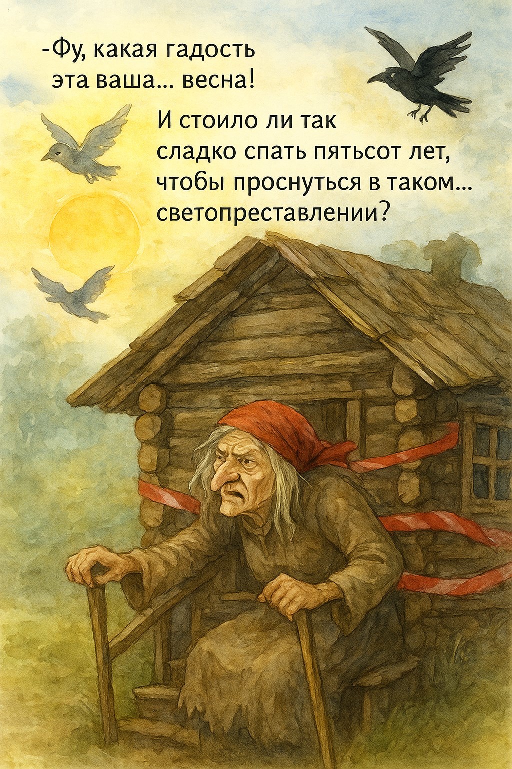 Обложка произведения Не буди Ягу