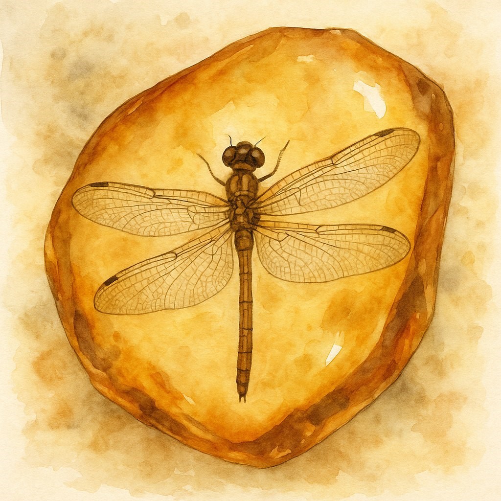 Обложка произведения Стрекоза в янтаре