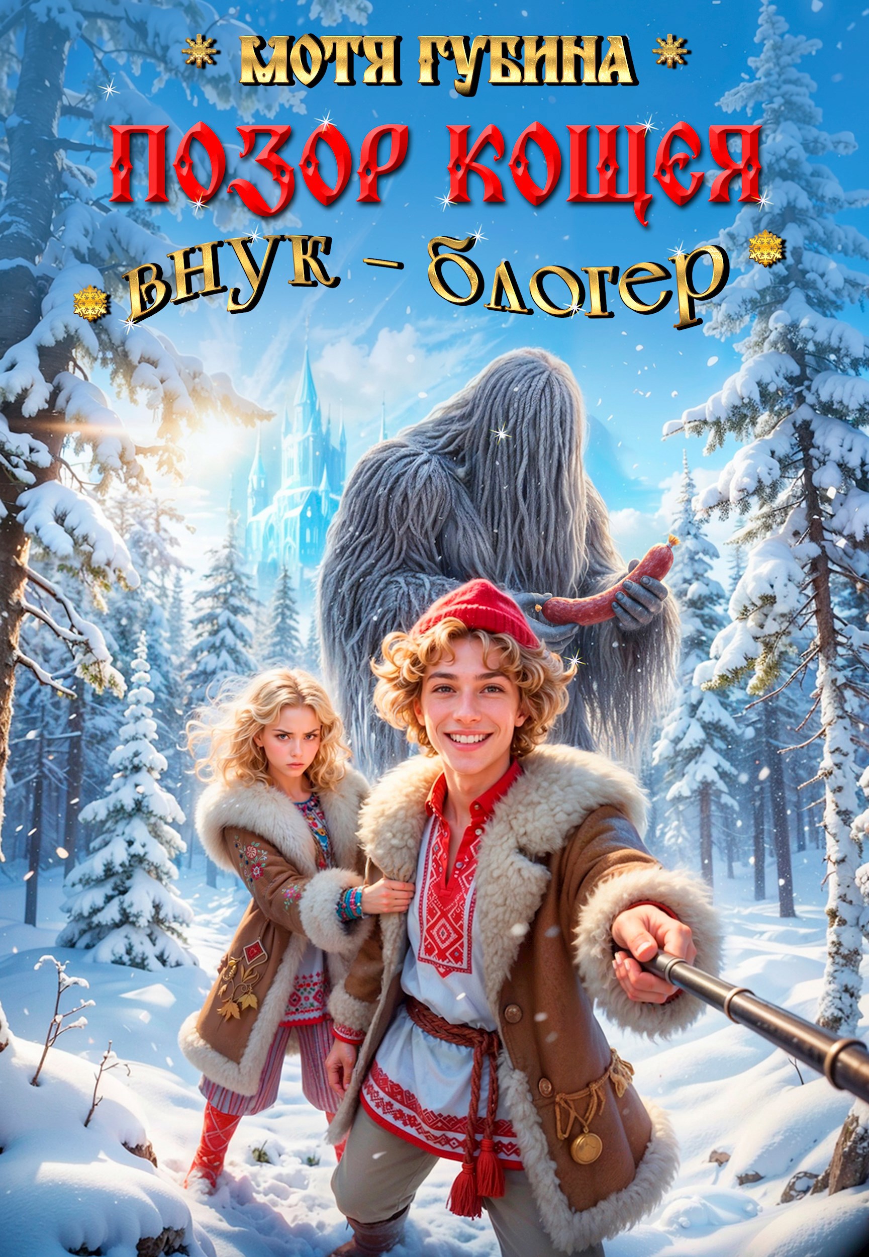 Обложка произведения Позор Кощея. Внук - блогер!