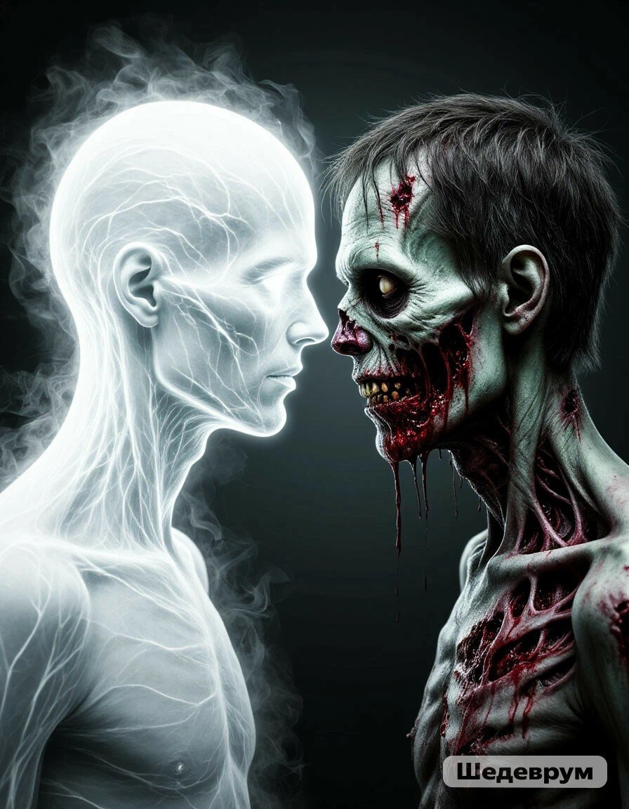 Обложка произведения Душа и зомби