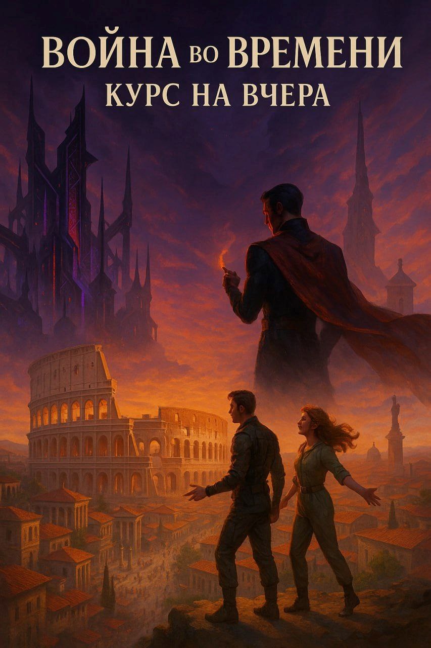 Обложка произведения Война во времени: Курс на вчера