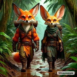 Газар и Кира в джунглях