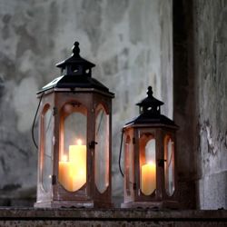 Уличные лампы, XVII век