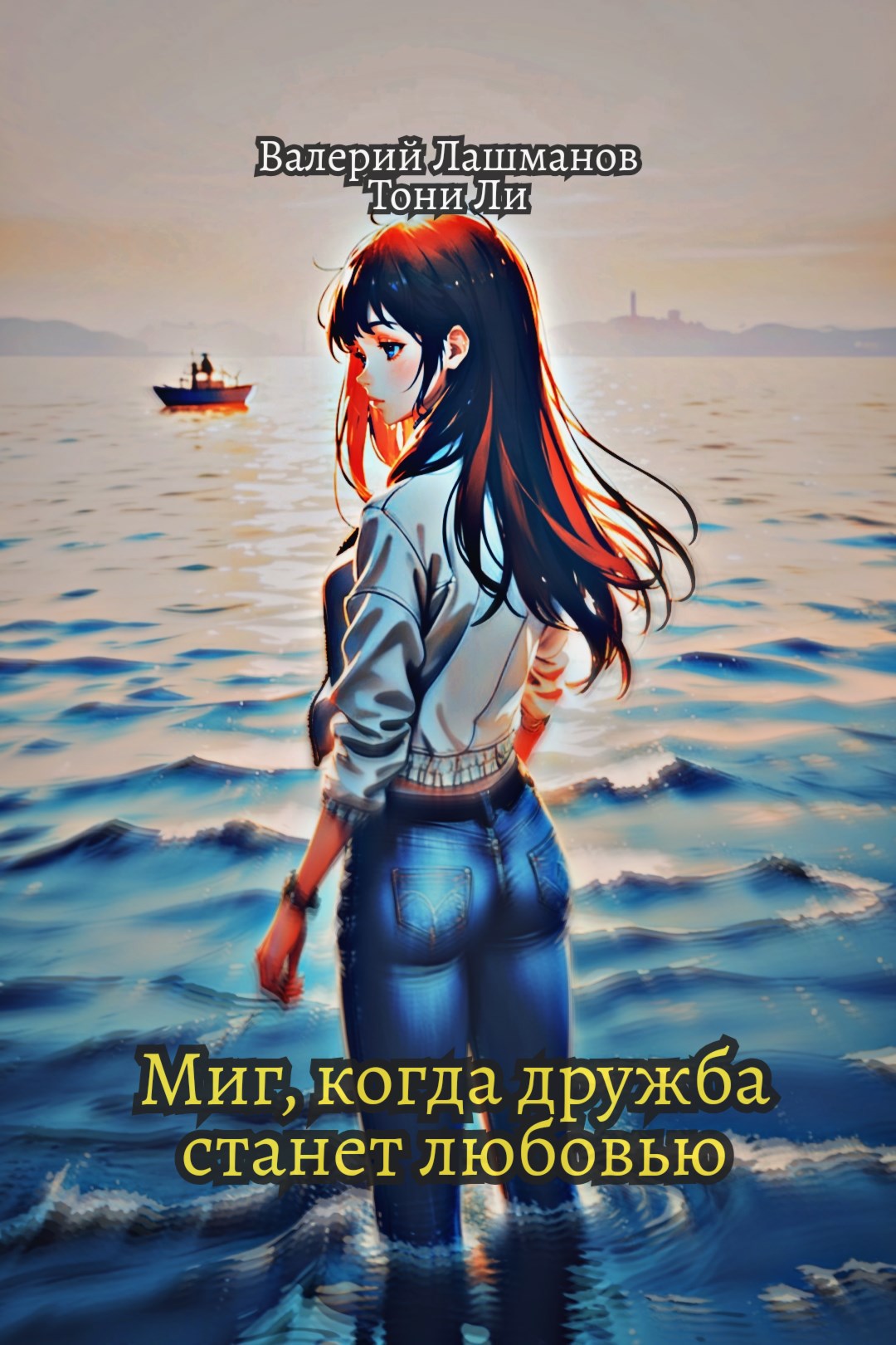 Обложка произведения Миг, когда дружба станет любовью