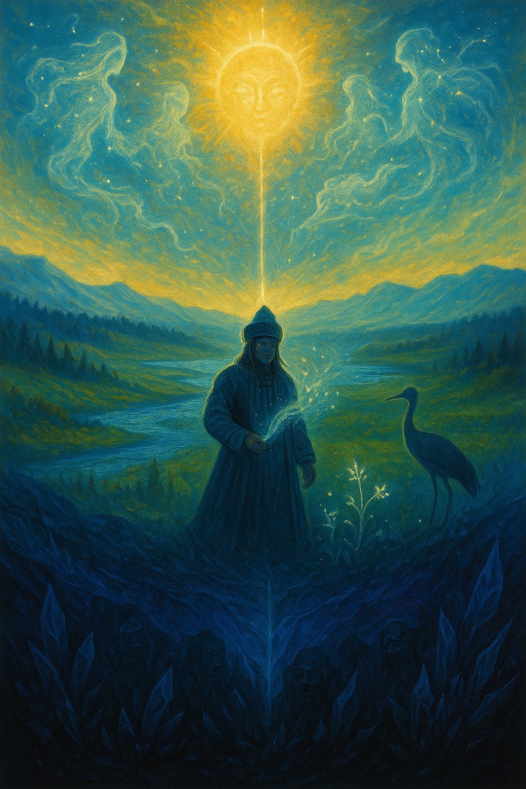 Обложка произведения Космогония по-якутски