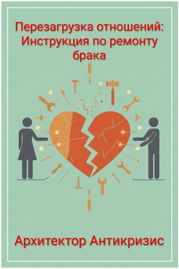 Обложка книги «Перезагрузка отношений: Инструкция по ремонту брака»