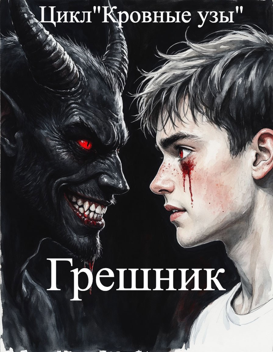 Обложка книги «Грешник:»