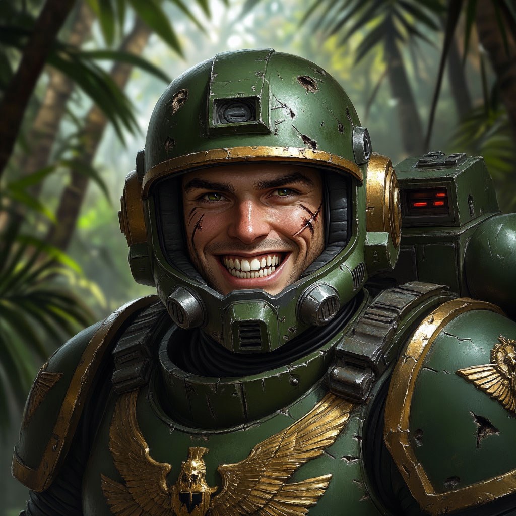 Обложка произведения «Система. Реинкарнация в Империуме», Warhammer 40000