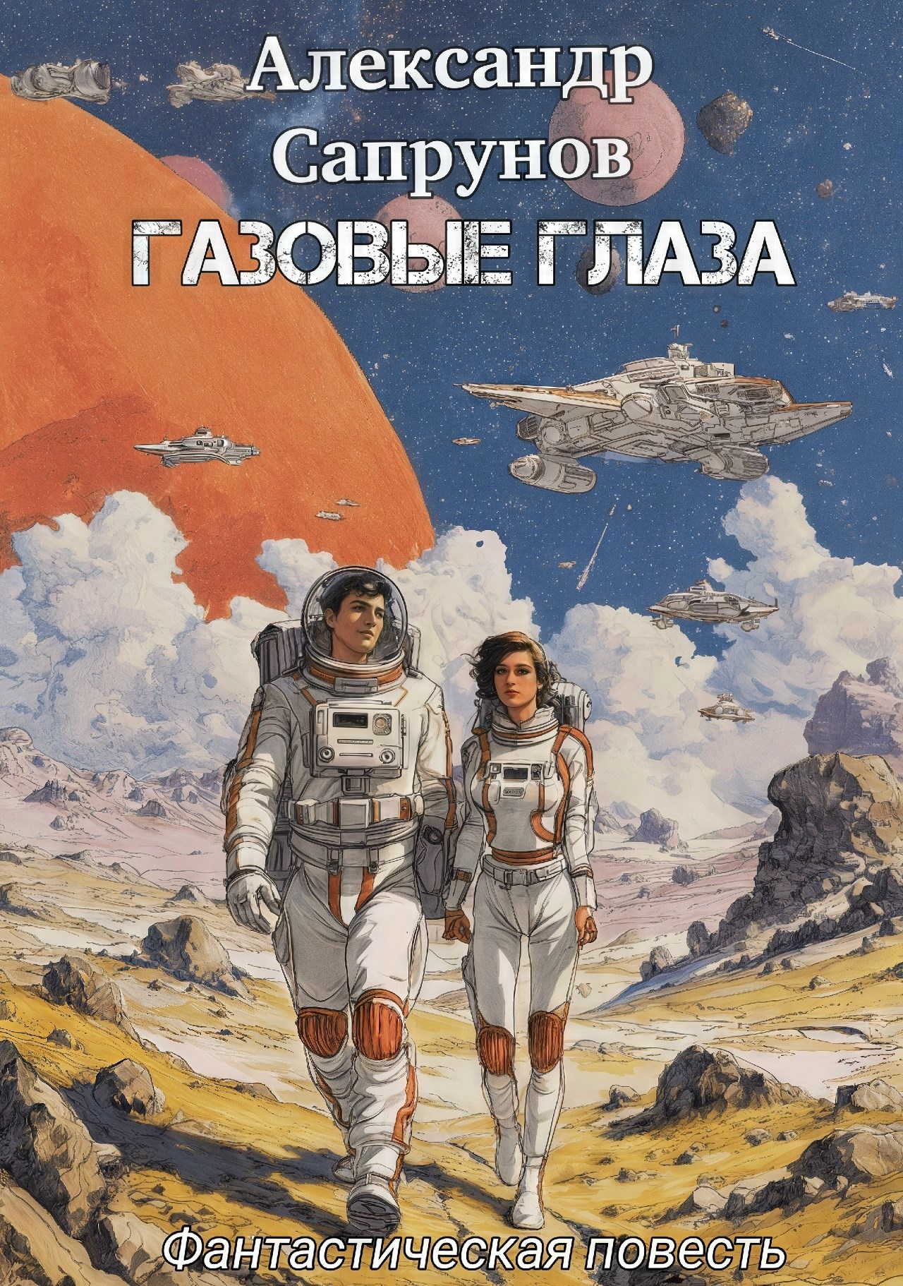 Обложка произведения Газовые глаза