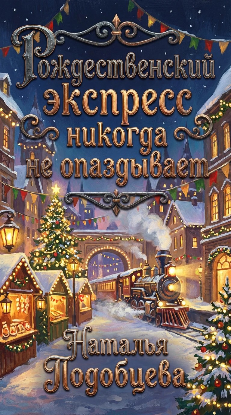 Обложка книги «Рождественский экспресс никогда не опаздывает»