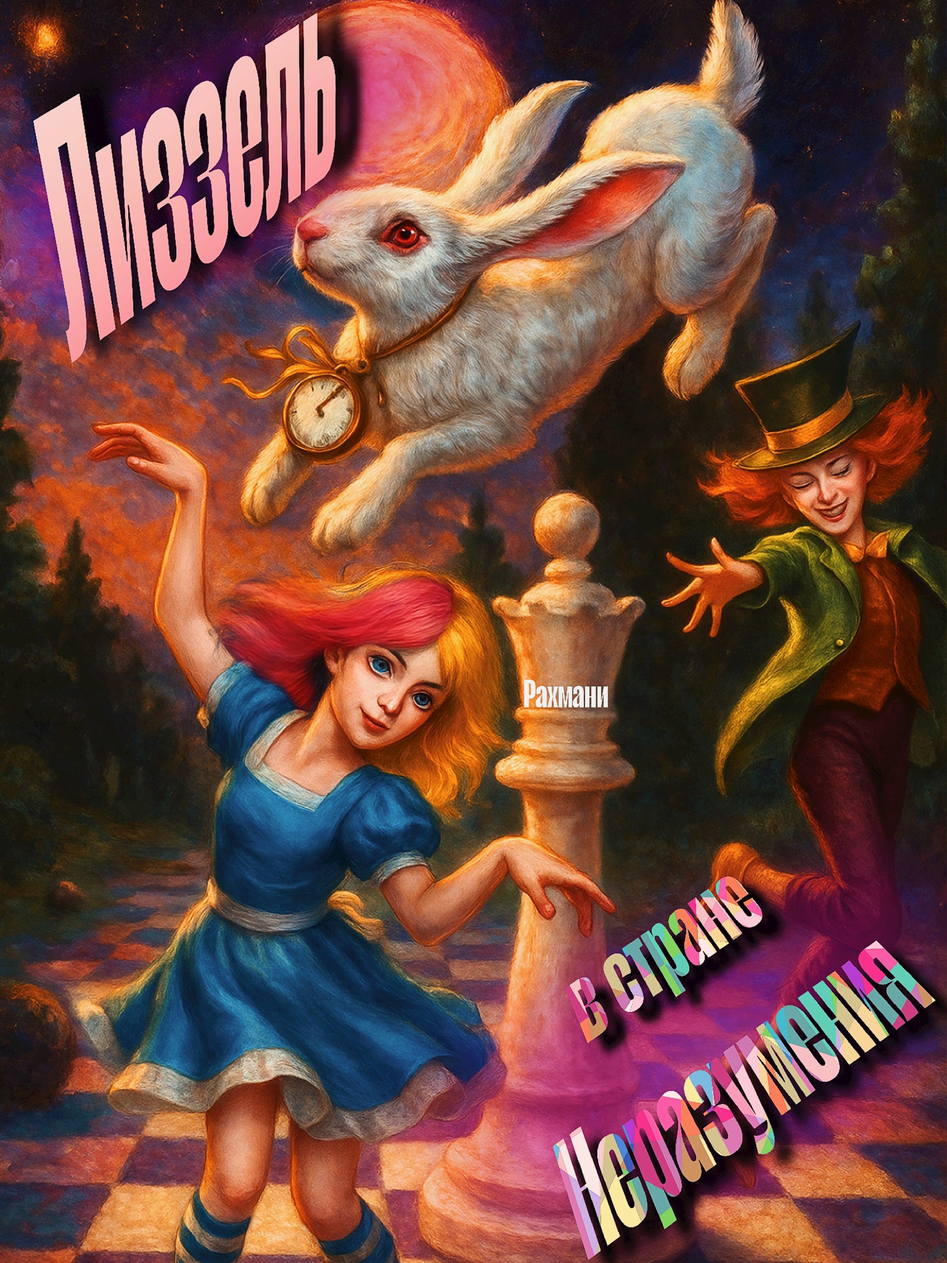 Обложка книги «Лиззель в стране Неразумения»