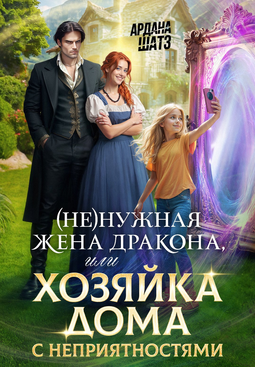 Обложка произведения (Не)нужная жена дракона, или Хозяйка дома с неприятностями