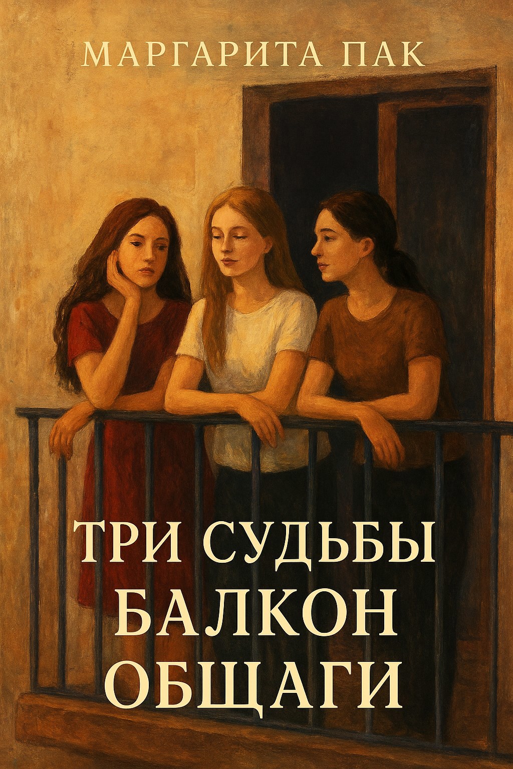 Обложка книги «Три судьбы балкон общаги»
