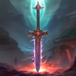 Обложка произведения Заклятый меч