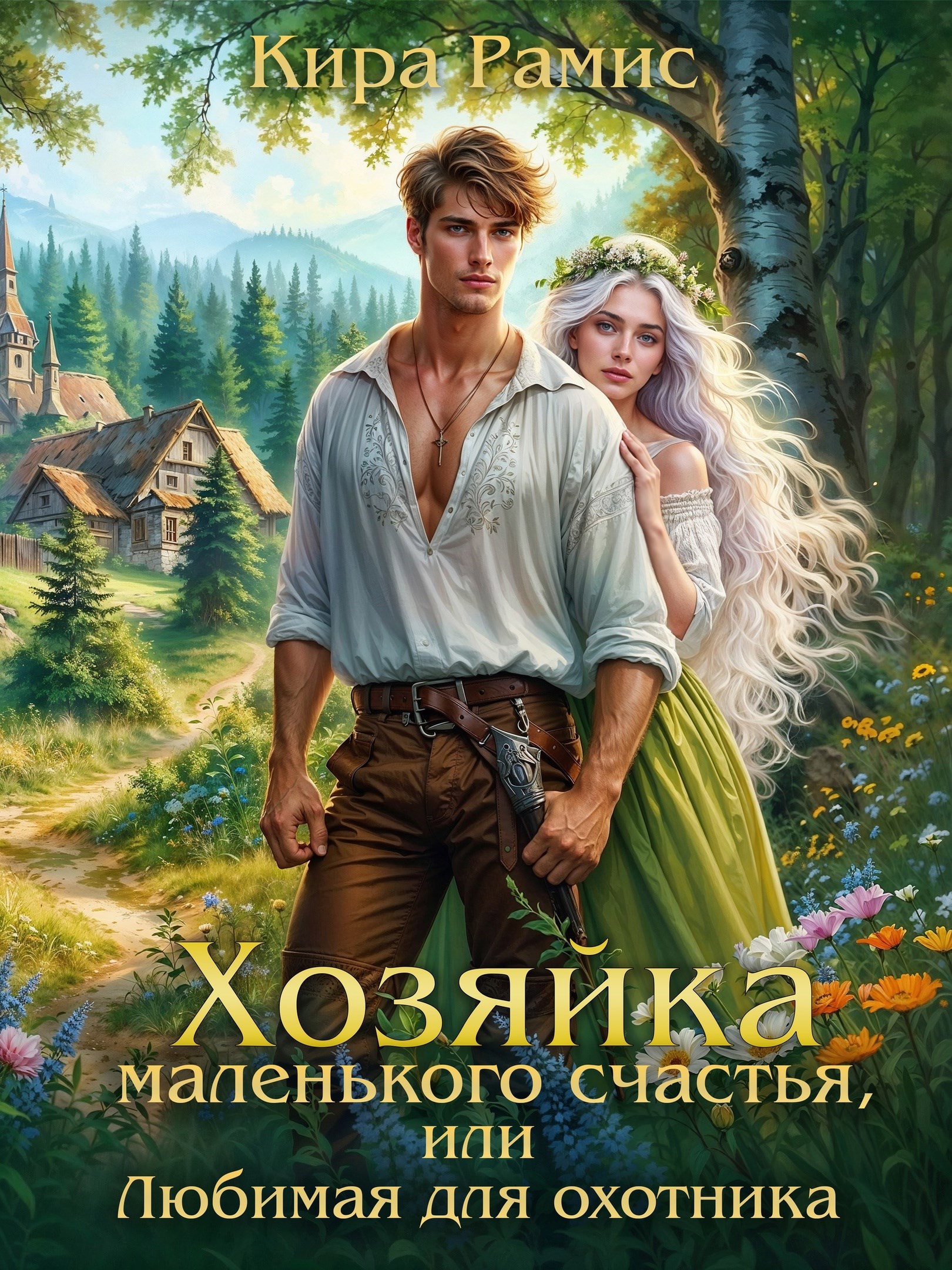 Обложка произведения Хозяйка маленького счастья, или Любимая для охотника