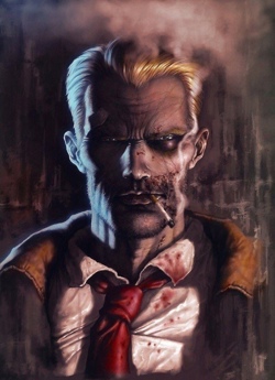 Ган после драки в клубе