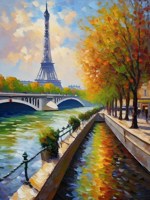 Обложка произведения Осень в Париже