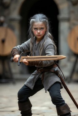 Элианна в детстве