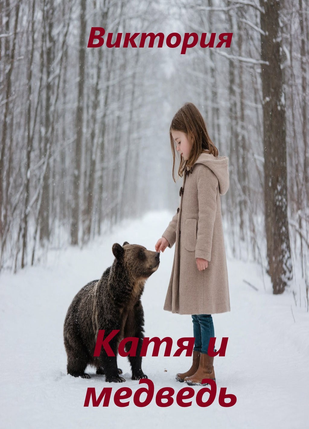 Обложка книги «Катя и медведь (полная версия)»