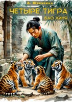 Обложка произведения Четыре тигра Бао Линя