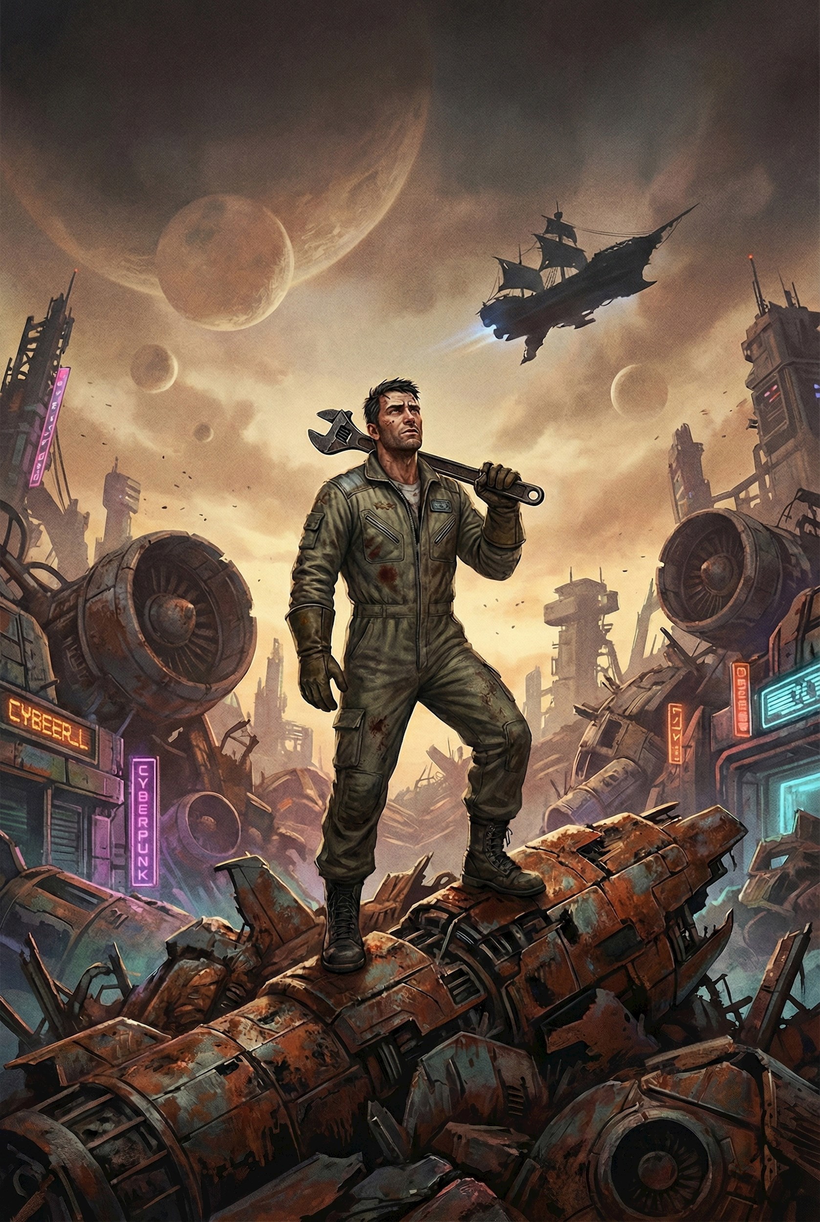 Обложка книги «Звёздный Лом»