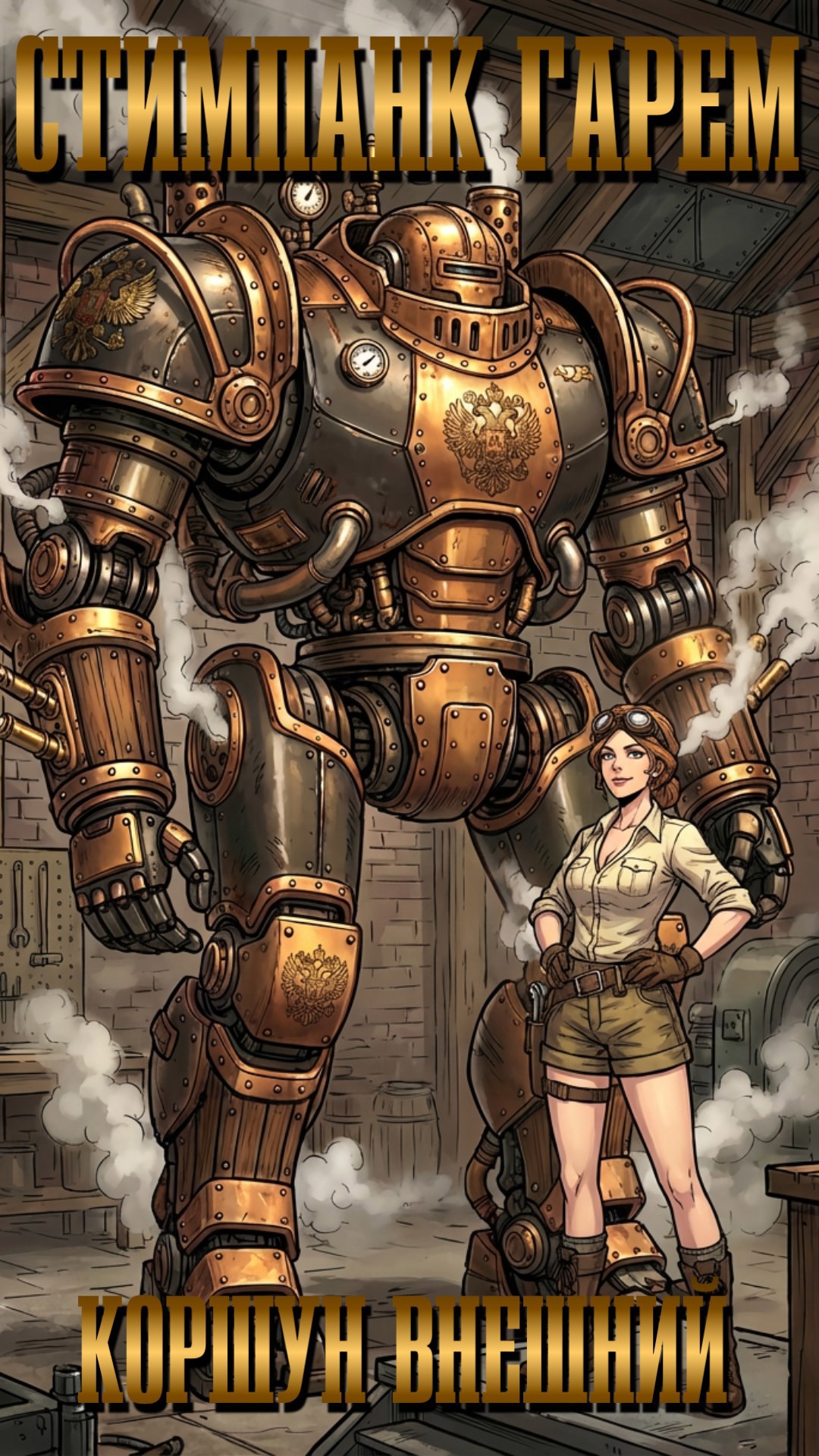 Обложка произведения Стимпанк гарем