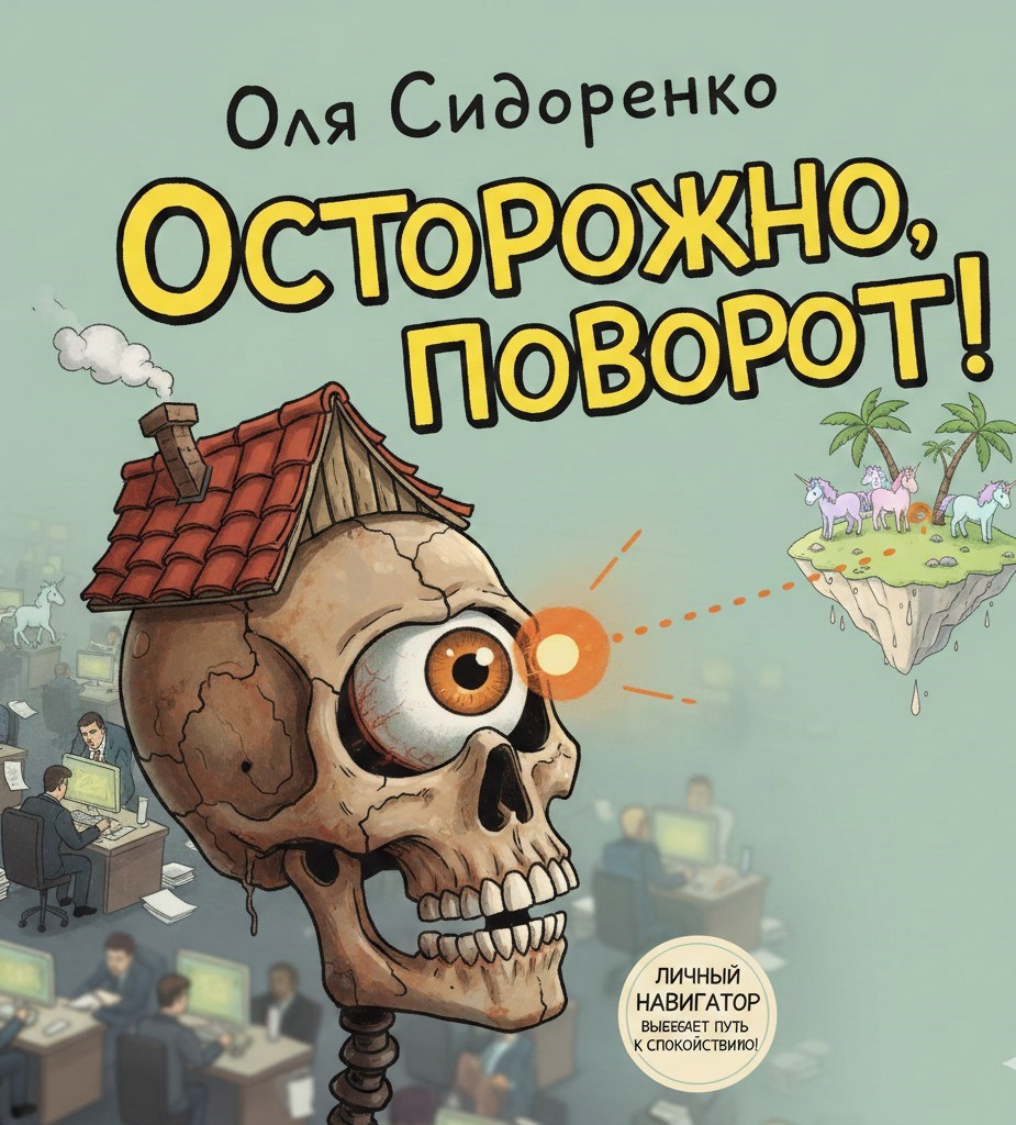 Обложка книги «Осторожно, поворот!»