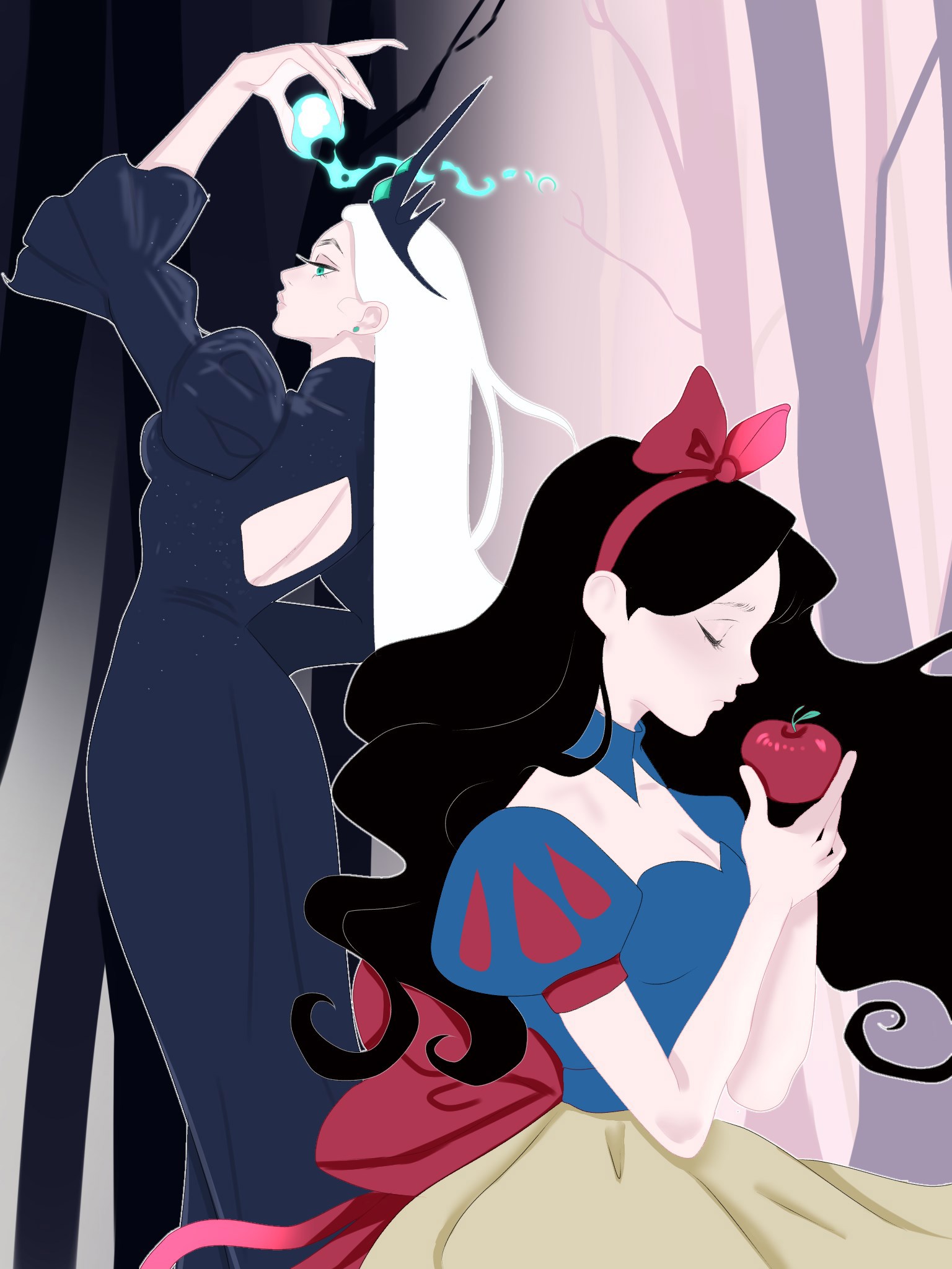 Обложка книги «Белоснежка другая история»