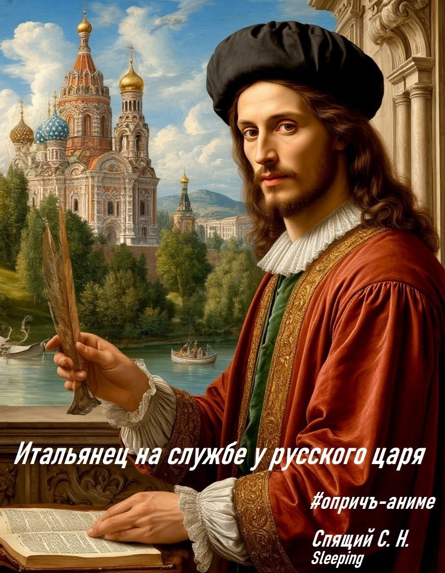 Обложка произведения Итальянец на службе у русского царя