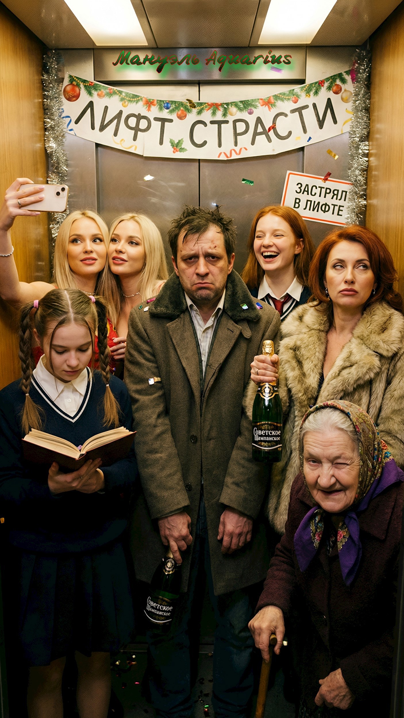 Обложка произведения Лифт страсти