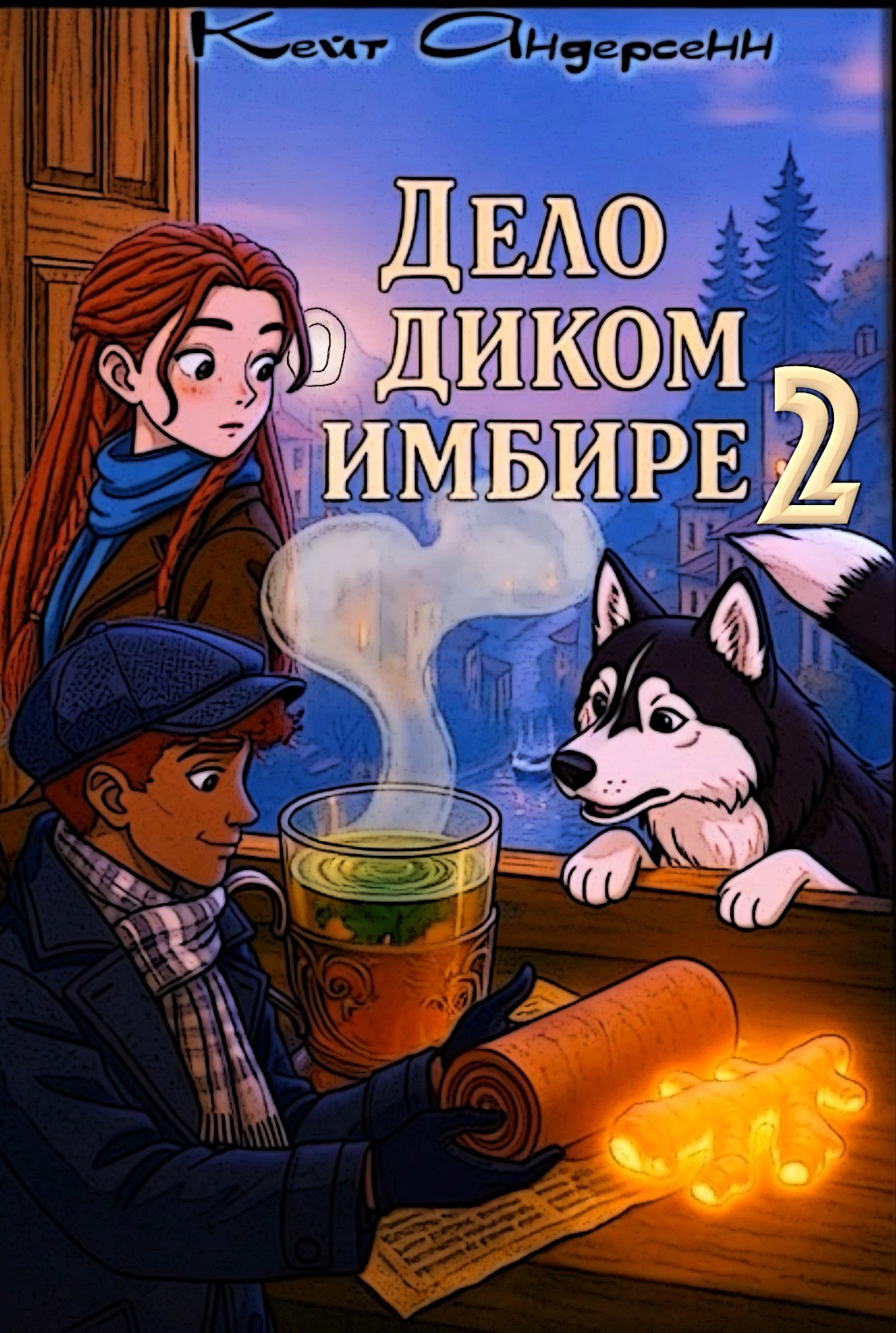 Обложка произведения Дело о диком имбире-2