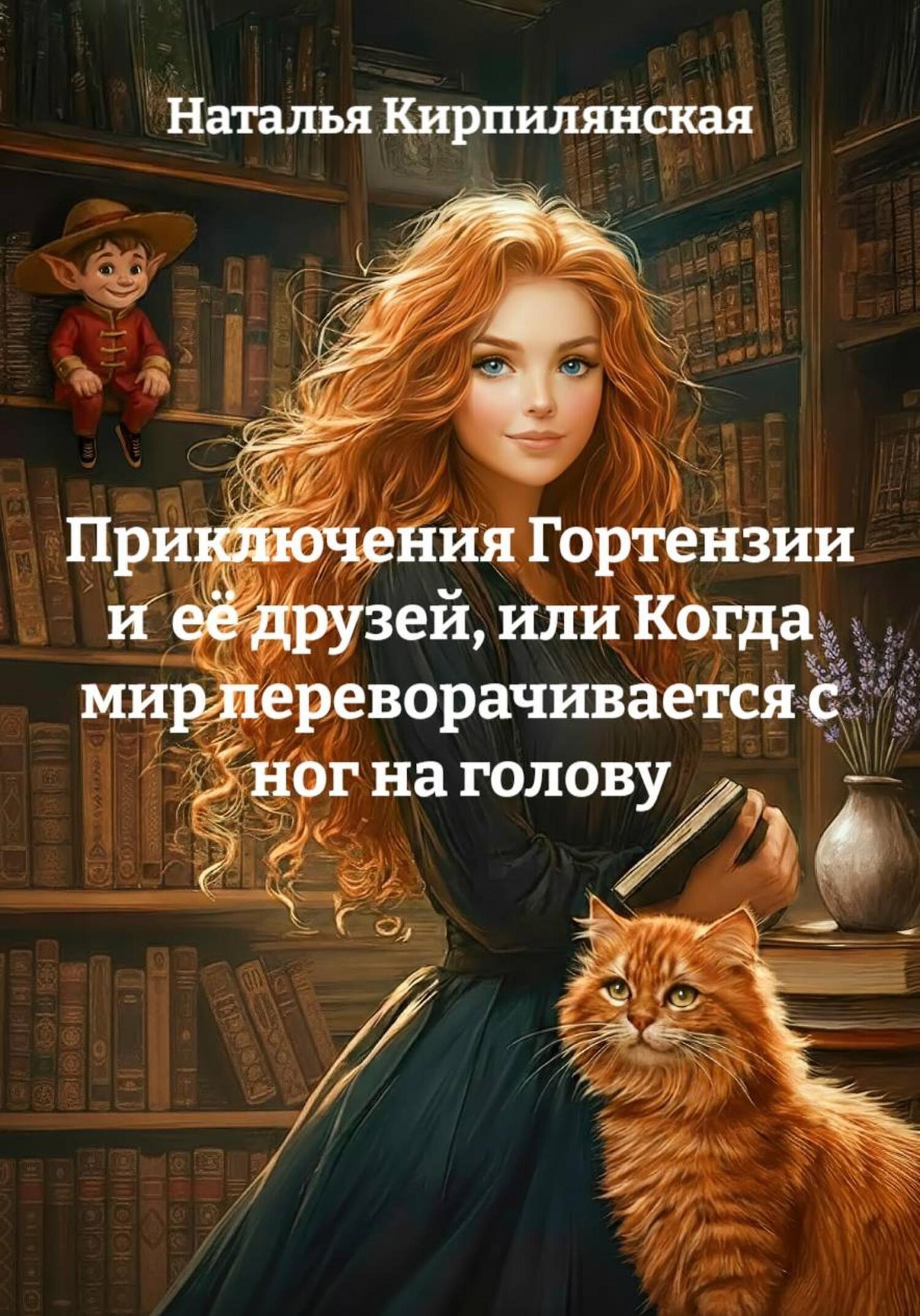 Обложка произведения Приключения Гортензии и её друзей, или Когда мир переворачивается с ног на голову.