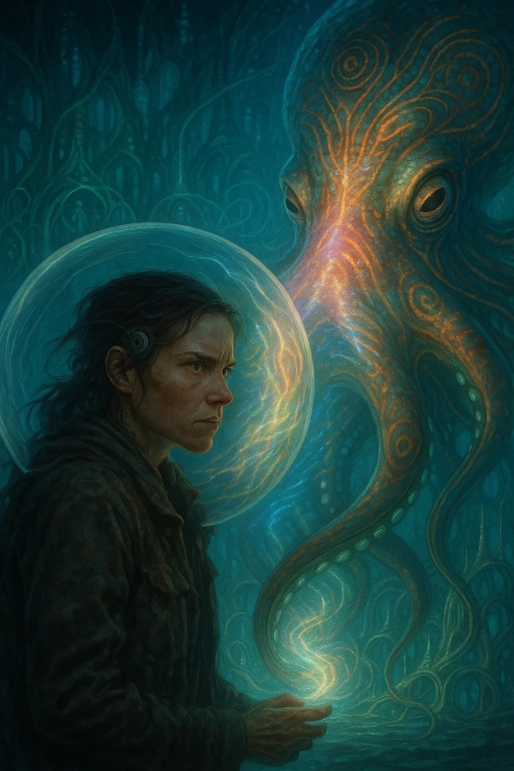 Обложка книги «Скользящие сны в городе кораллов»