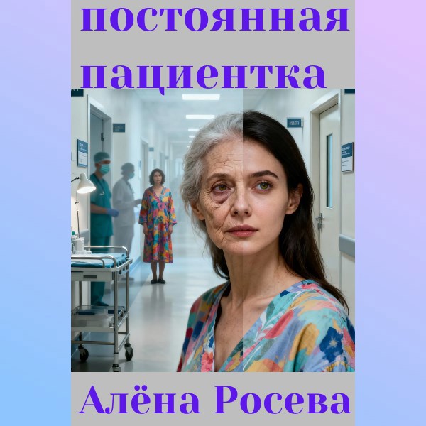 Обложка произведения постоянная пациентка