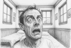 Вечером он вышел в...