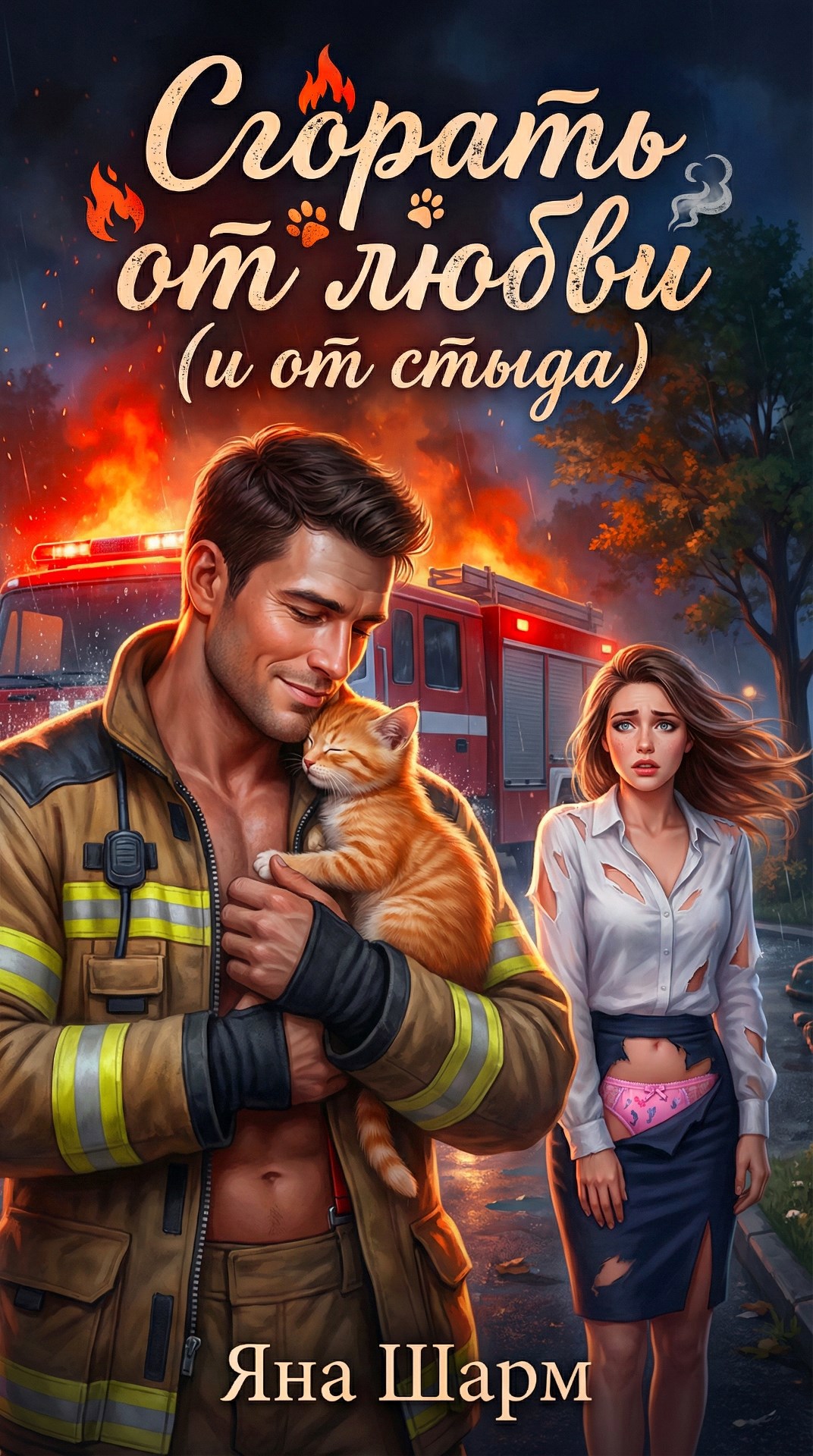 Обложка книги «Сгорать от любви (или от стыда)»