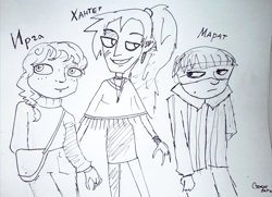 Зарисовки персонажей