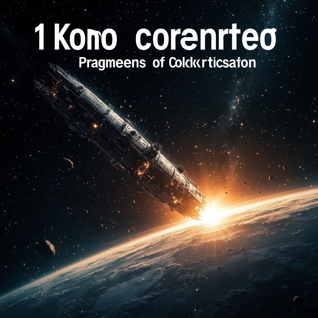 Обложка книги ««Звёздный рубеж: осколки Конвертации солнц»»