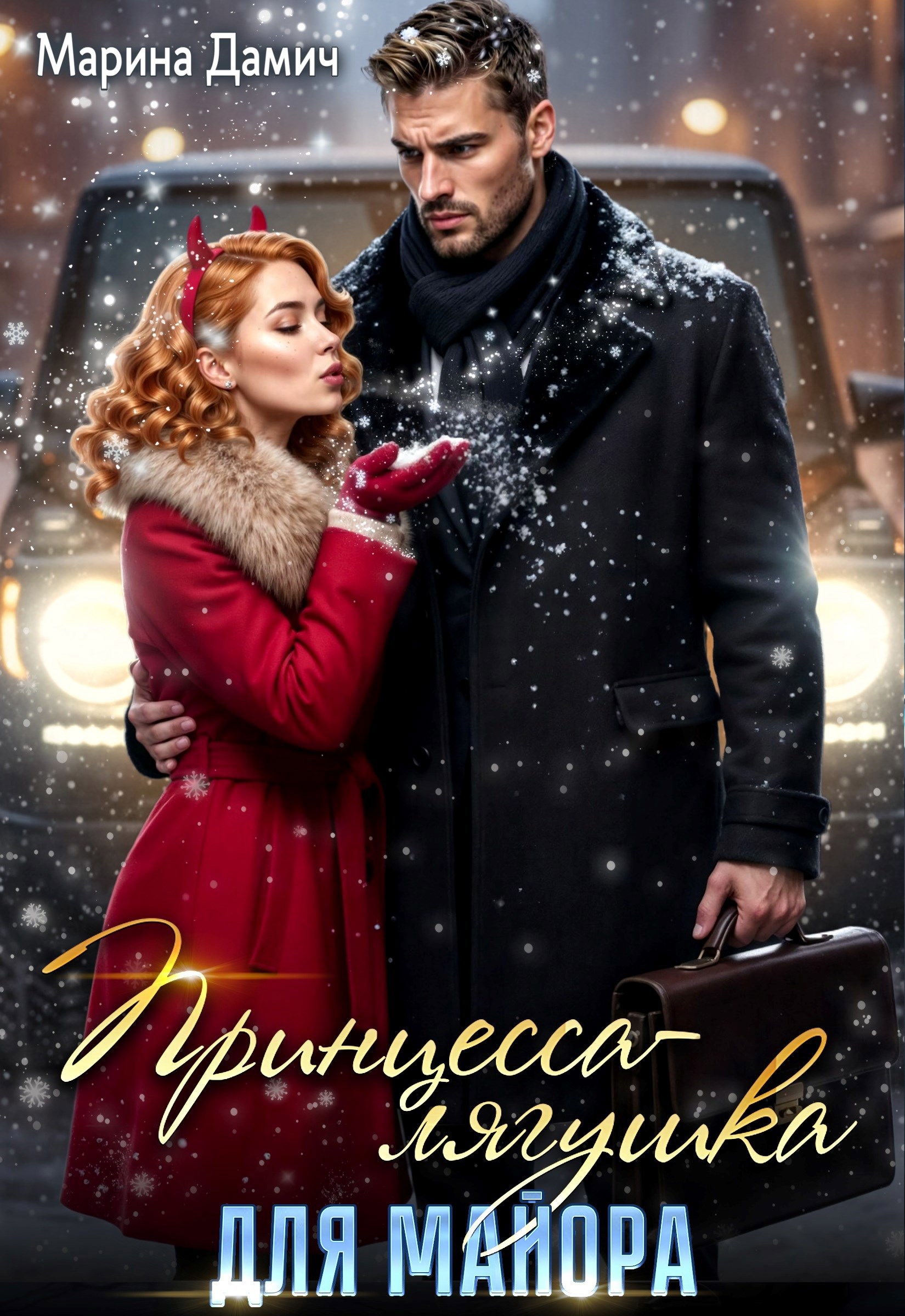 Обложка книги «Принцесса-лягушка для майора»