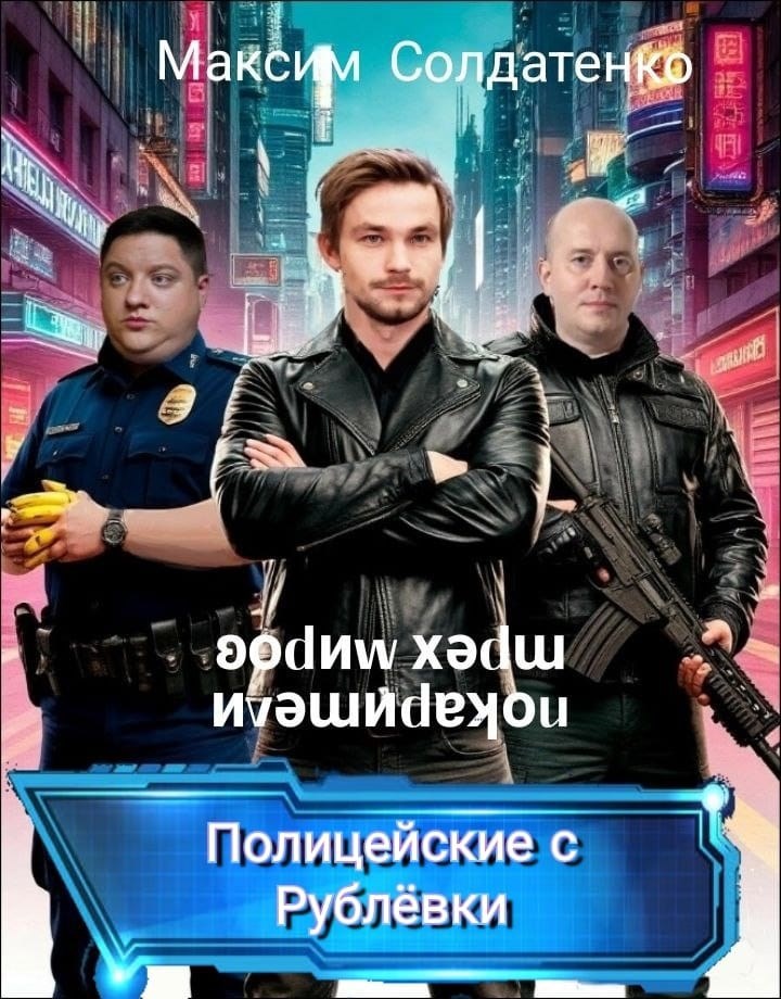 Обложка произведения Полицейские с Рублёвки покорители трех миров