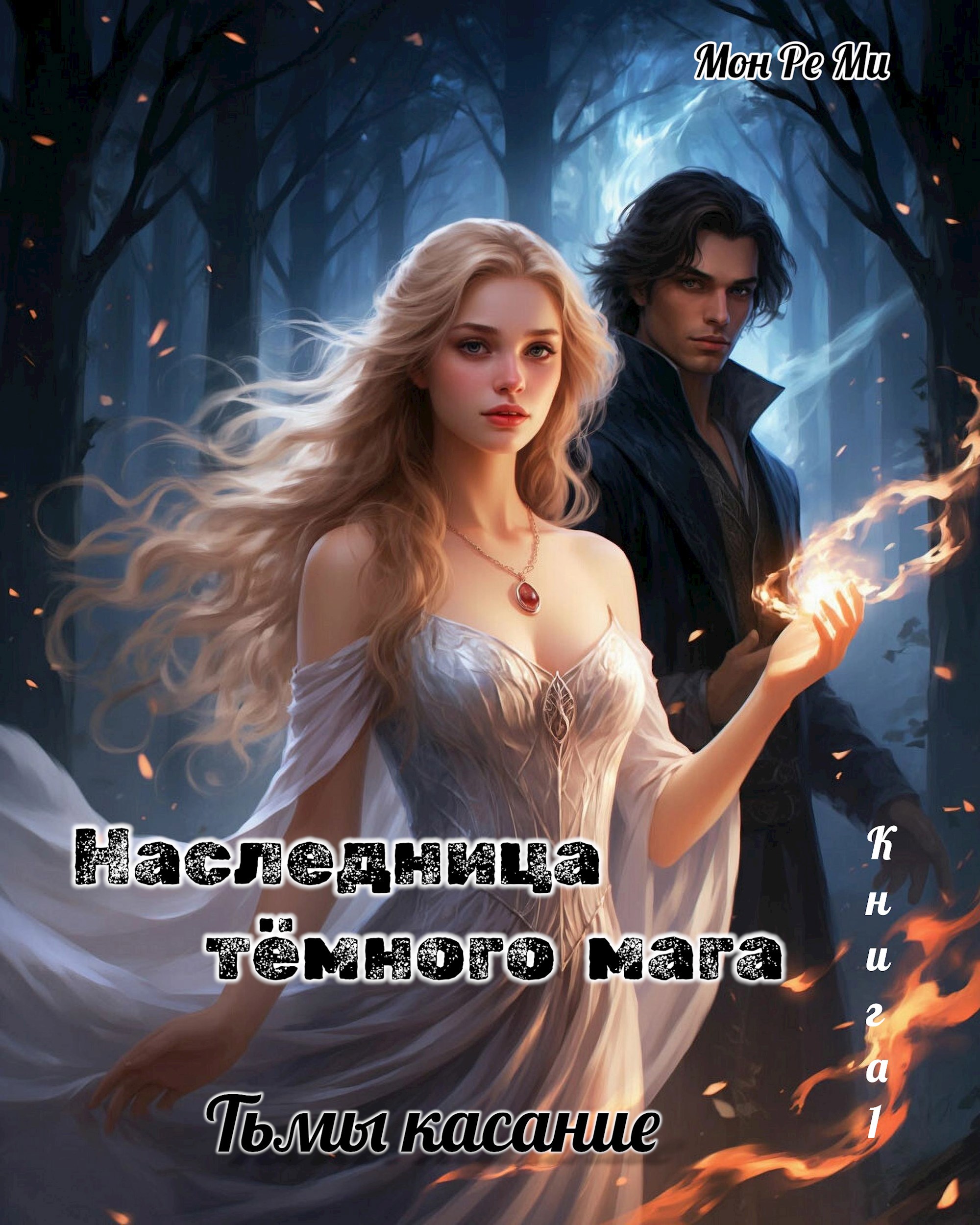 Обложка произведения Наследница Темного мага. Тьмы касание. Том 1