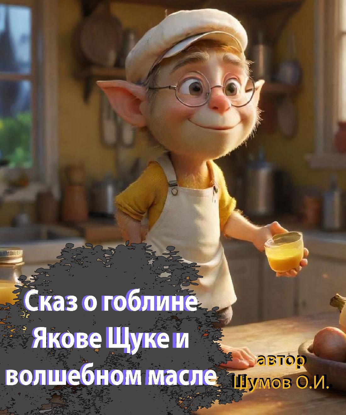 Обложка книги «Сказ о гоблине Якове Щуке и волшебном масле»