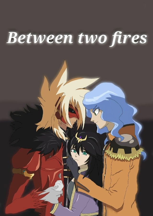 Обложка произведения Between two fires