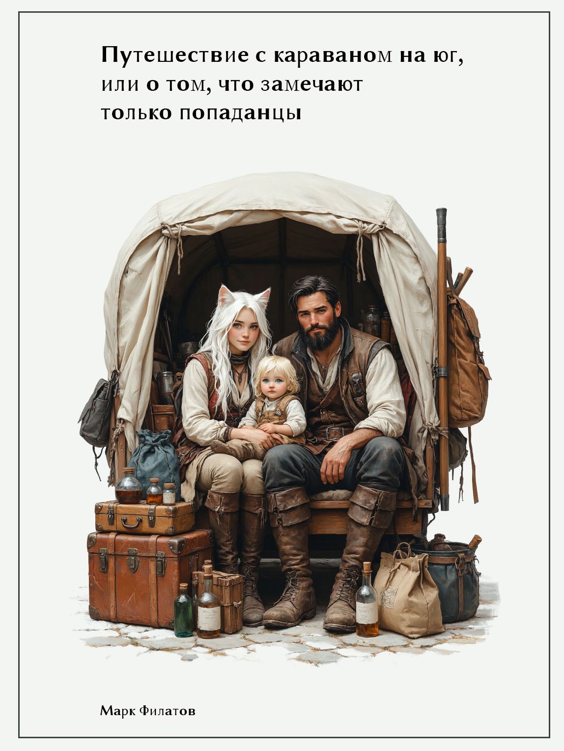 Обложка произведения Путешествие с караваном на юг, или о том, что замечают только попаданцы