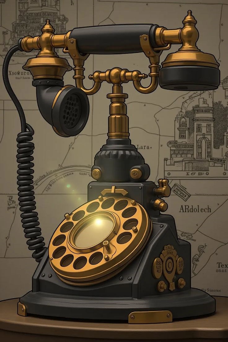 Обложка произведения Старенький телефон