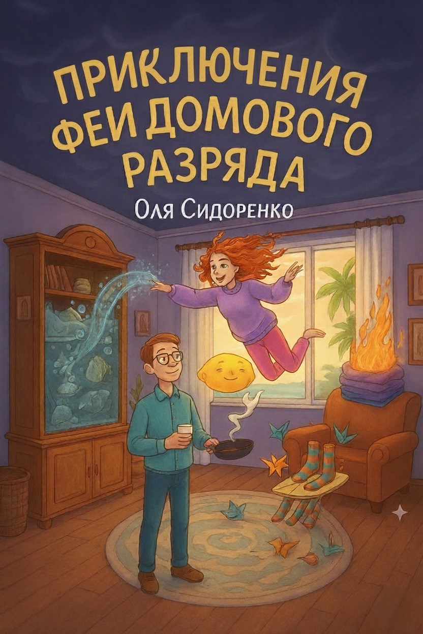 Обложка книги «Приключения Феи Домового Разряда»