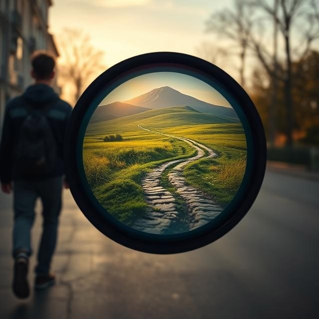 Обложка произведения Через призму воображения