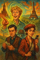 Обложка произведения Трио в бегах, не считая долгов